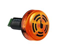 450.300.55 Werma  Acc.Comb.Buzzer 450 24vDC &#248;M22,5 2:AMBER 80dB(A) LED IP65 Cont. Tone Panel Mount